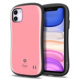 iFace Birinci Sınıf iPhone 11 için Tasarlanmıştır - Sevimli Darbeye Dayanıklı Çift Katmanlı [Sert Kabuk + Tampon] Telefon Kılıfı [Düşme Testi] - Pembe