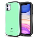 iFace iPhone 11 için Tasarlanmış Birinci Sınıf - Sevimli Darbeye Dayanıklı Çift Katmanlı [Sert Kabuk + Tampon] Telefon Kılıfı [Düşme Testi] - Nane Yeşili