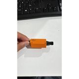 Ifm OU5043 Fiber Optik Sensör Amplifikatörü Pnp 10-36V Dc M12 Konnektörlü IP65 - Turuncu