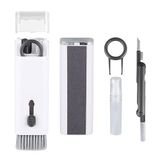 IFTHFOUR 7nansi 1 arada Elektronik Temizleyici Seti, Klananye Temizleyici, Monitör, Cep Telefonu, Bluetooth, Kulaklık, Lego, Airpods, Dizüstü Bilgisayar Kamera Lensi Siyah için Dizüstü Bilgisayar Temizleyici, Ifthfour