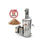 İFYIL Pelet Yakıtlı Dumansız Paslanmaz Çelik 4 Litre Semaver (Peletli)