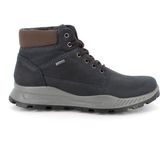 IGI&Co 8629744 Nabuk Gum Lana Goretex Blu Scuro Mavi Erkek Bot
