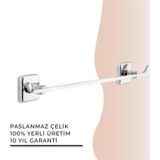 Igk Yapı - Çelik Banyo Kumru Uzun Havluluk 50CM (KU10-006)