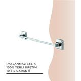 Igk Yapı - Çelik Banyo Kumru Uzun Havluluk 50CM (KU10-061)