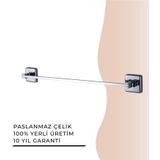 Igk Yapı - Çelik Banyo Kumru Uzun Havluluk 50CM (KU10-068)