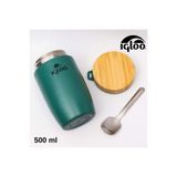 Igloo Bamboo Food Jar 500ML Yemek Termosu Matara - Yeşil