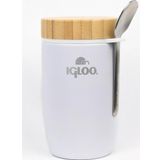 Igloo Bamboo Yemek Termosu 500Ml-Beyaz