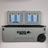 Igloo Coremax 120 Tekerlekli Buzluk 120 Litre Bej