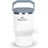 Igloo Powder 900 ml Beyaz Mavi Termos