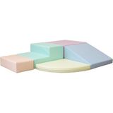 Iglu Corner Climber Pastel Yumuşak Eğitici Aktivite Oyun Seti - Standart