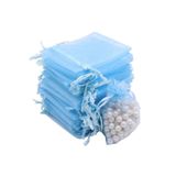 iğne izi 100 Adet Büzgülü Tüllü Kına Kesesi Düğün Organizer Kese Lavanta, Nikah Şekeri Kesesi 11x16