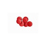 iğne izi 30mm Kırmızı Ahşap Düğme 25 Adet - Red Buttons Set, Wooden Button, 25 Pieces, 30 mm