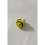 iğne izi El Yapımı Keçe Figür Broş Toka Taç Süsü – Sevimli Keçe Aksesuar 87 Mini Arı 1,5 cm