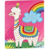 İğne İzi Hı Stone 5d Elmas Taş Işleme Kiti Tablo 21X25 cm Happy Birthday Yazılı Lama Desenli