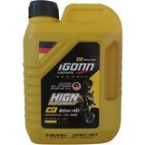 Igonn 4t 20W40 1 Litre Dört Zamanlı Motosiklet Yağı (Üretim Yılı: 2024) - LİTRE