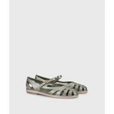 Igor 36-40 Numara Arası Parıs Metal Sandalet - Yeşil - 1X2-Yeşil