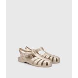 Igor BB340-388 Biarritz Shiny Metal Kadın Sandalet - Gri