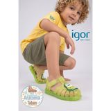 IGOR Bebek & Çocuk Cırtlı Sandalet S10321 Tobby V.Car