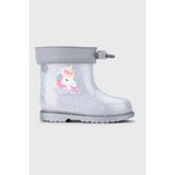 Igor Bimbi Unicornio Glitter Kız Çocuk Yağmur Çizmesi - Şeffaf Simli W10339-135
