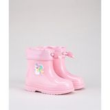 Igor Bimbi Unicornio Pembe Kız Çocuk Kar Bot Çizme PVC Malzeme Su Geçirmez Özellikli W10253-010