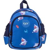 Igor Büyük Shark Çocuk Sırt Çantası 25x30x14 cm Mavi Renkli Fonksiyonel Tasarım