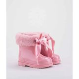 Igor Cc333 Bimbi Soft Borrequito Kürklü Yağmur Çizmesi Pembe