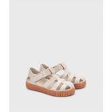 Igor Çocuk Kum Rengi Cırtlı Sandalet %100 PVC Malzeme Erkek Çocuk İçin S10291-100 - Krem