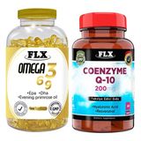 Igor Flx Omega 3-6-9 180 Softgel & Flx Coenzyme Q-10 200 Mg 60 Tablet