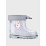 Igor Gümüş Kız Çocuk Yağmur Botu W10339 BIMBI UNICORNIO GLITTER