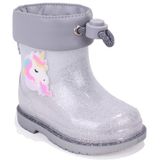 Igor İgor W10339 Bimbi Unicornio Gümüş Ortopedik Kız Çocuk Yağmur Çizme