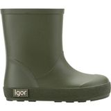 Igor İgor Yogi Çocuk Yağmur Bot Çizme Haki 27 Numara Suya Dayanıklı Pamuk Astar ve Kauçuk Taban W10291-042 v1
