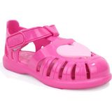 Igor Kız Çocuk Sandalet S10310 Tobby Gloss Love Fuşya Suni Deri Hafif Tasarım