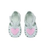 IGOR Kız Çocuk Tobby Gloss Love Sandalet, 22, 5003016145, Mint, Kız çocuk