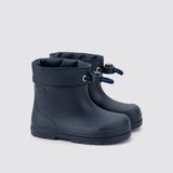 Igor MENDI Unisex Çocuk Su Geçirmez Çizme Beyaz %80 PVC %20 Tekstil Malzemeden Üretilmiştir - Lacivert