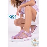 IGOR S10171-033 Star Bebek & Çocuk Lila Sandalet