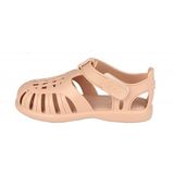 Igor S10271 Tobby Solid Çocuk Sandalet Kauçuk Tabanlı Ergonomik Tasarım ile Günlük Kullanım İçin - Pudra
