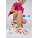 IGOR S10310 Tobby Gloss Love Bebek & Çocuk Sandalet Marfil