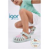 IGOR S10310 Tobby Gloss Love Yeşil Bebek & Çocuk Sandalet