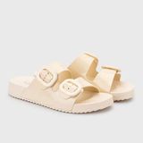 İgor S10334-079 Habana Brillo Marfil Ivory Krem Kadın Terlik