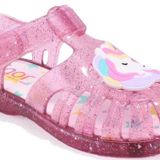 İgor S10341 Tobby Unicornio Fuşya Şeffaf Ortopedik Günlük Kız Çocuk Sandalet
