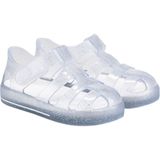 Igor Star Glitter Beyaz Çocuk Sandalet %100 PVC Malzeme ile Erkekler İçin Esnek ve Hafif