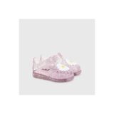 IGOR Tobby Gloss Flor Çocuk Sandalet - Simli Pembe