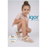 IGOR Tobby Gloss Love S10310 Kız Bebek & Çocuk Krem Sandalet