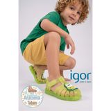 IGOR Tobby V.Car Bebek & Çocuk Sandalet Ayakkabı S10321 Yeşil