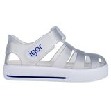 IGOR Unisex Çocuk Star Kauçuk Sandalet, 29, 100346399, Beyaz, Unisex Çocuk