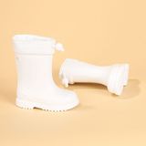 İgor W10100 Chufo Cuello Kız/erkek Çocuk Su Geçirmez Yağmur Kar Çizmesi Beyaz
