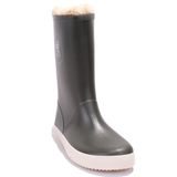 İgor W10207 Splash Nautico Borreguito Haki Ortopedik Kürklü Erkek Çocuk Yağmur Çizme W10207 IGR HK