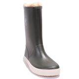 İgor W10207cn Splash Nautico Borreguito Haki Ortopedik Kürklü Erkek Çocuk Yağmur Çizme