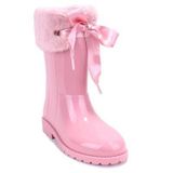 İgor W10239 Campera Charol Pembe Soft Ortopedik Kız Çocuk Yağmur Çizmesi