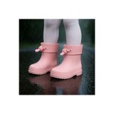 IGOR W10257 bimbi euri pembe , kız çocuk yağmur botu , kaymaz taban , su geçirmez